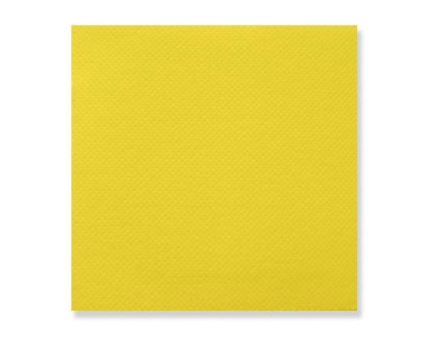 Servilleta micropunto 40x40 amarilla