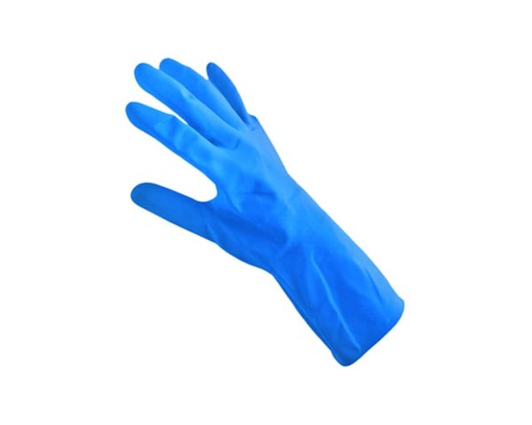 guantes industriales azul nitrilo categoria 3 pequeños
