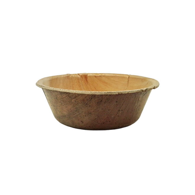 Bol de hoja de palma – Redondo - 400 ml. / Ø 140 mm.