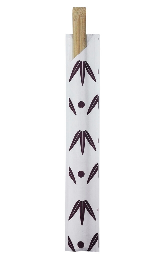 Palillos chinos de bambú 21 cm.