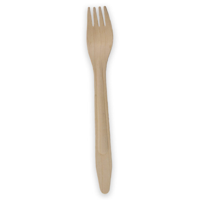Cubierto premium de madera - Tenedor 16