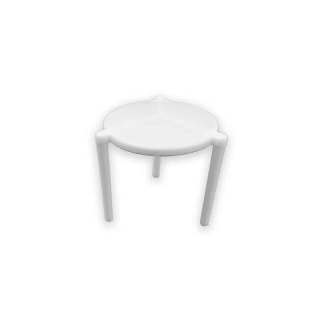 Mesita separador pizza - Blanca 3