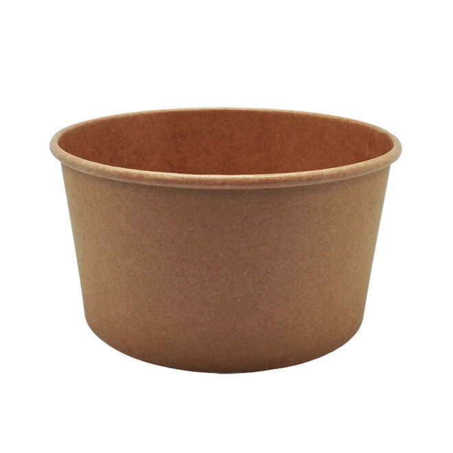 Ensaladera de cartón – Full kraft - 1.000 ml. - Ø 150 mm.