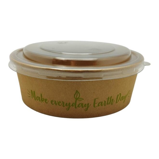 Ensaladera + Tapa PET – EARTH DAY - 500 ml.