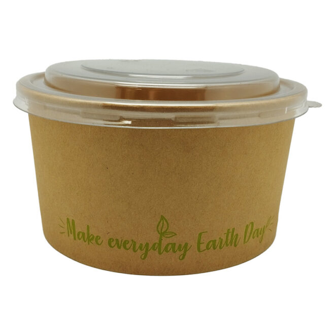 Ensaladera + Tapa PET – EARTH DAY - 1.000 ml.