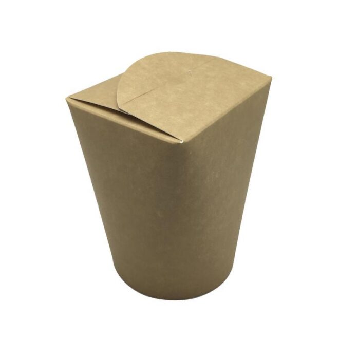 Envase multifood – Kraft/Blanco - 500 ml. / 16 oz.