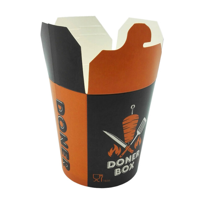 Envase multifood – Línea Döner - 500 ml. / 16 oz.