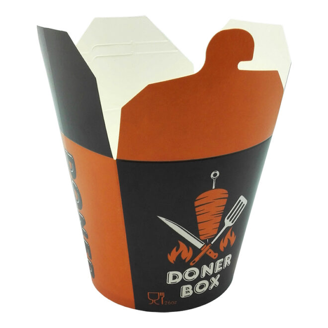 Envase multifood – Línea Döner - 750 ml. / 26 oz.