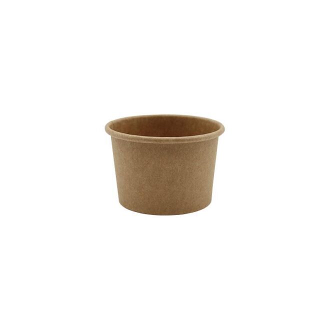 Salsero - Kraft - con tapa PET - 60 ml. / 2 oz. - Ø 61