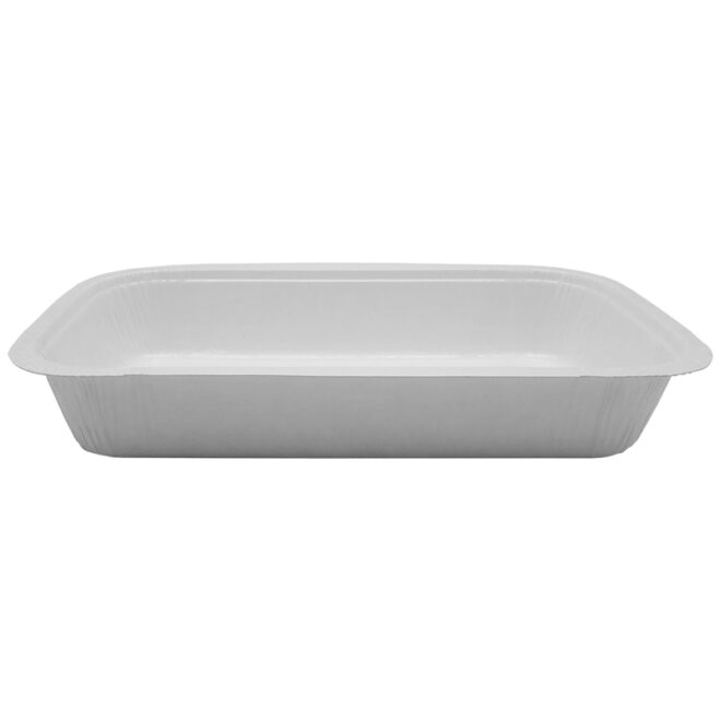 Envase horneable de papel – Rectangular - Blanco - 590 ml. 18