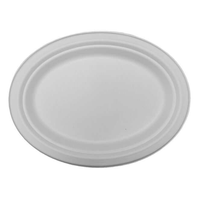 Plato de bagazo – Ovalado 26