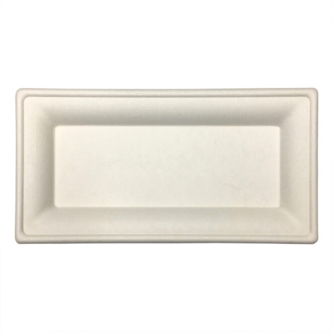 Plato de bagazo – Rectangular 26 x 13 x 1
