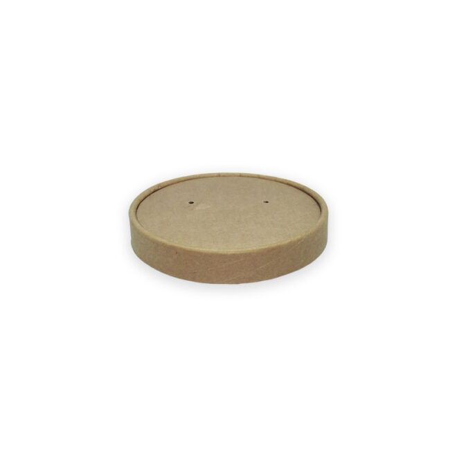 Tapa sopera de cartón – Full kraft - Ø 96 mm.