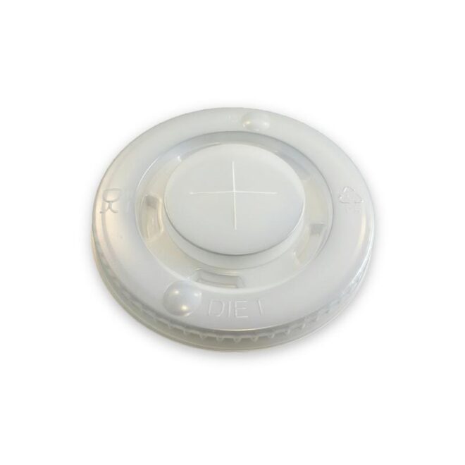 Tapa vaso de papel bebidas frías - 240 ml. / 8 oz. - Ø 80 mm.