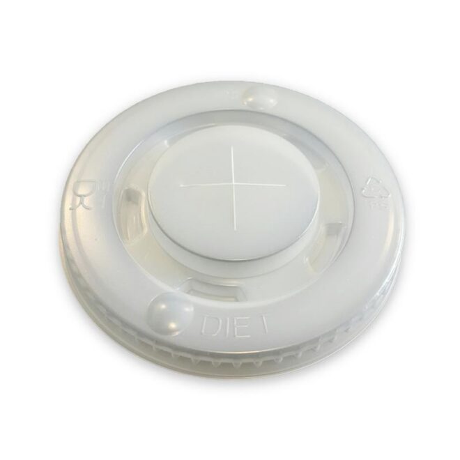 Tapa vaso de papel bebidas frías - 360 ml. / 12 oz. - Ø 90 mm.  2 capas