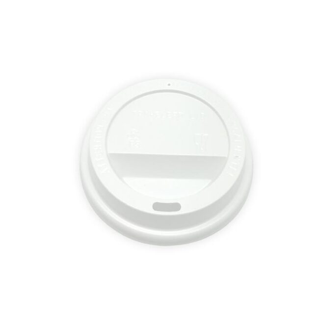 Tapa para vaso de papel - Blanco - 7 oz. - Ø 72 mm.
