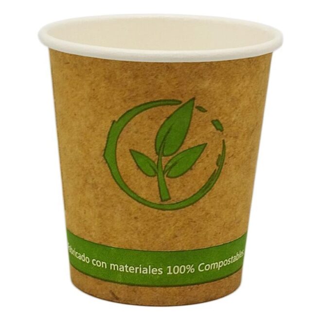 Vaso de papel bebidas calientes - 200 ml. / 7 oz. - Ø 73 mm.