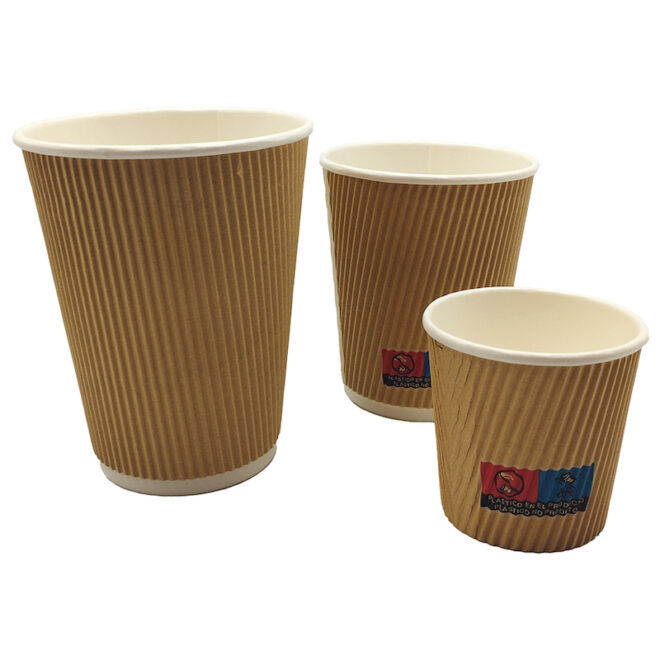 Vaso de papel – Kraft – Doble capa - 120 ml. / 4 oz. - Ø 60 mm. - Imagen 2