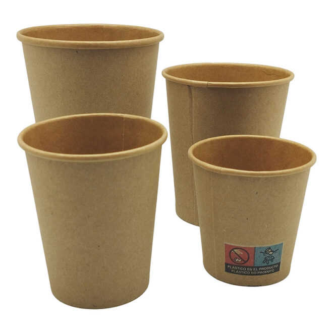 Vaso de papel – Full Kraft - 360 ml. / 9 oz. - Ø 90 mm. - Imagen 2