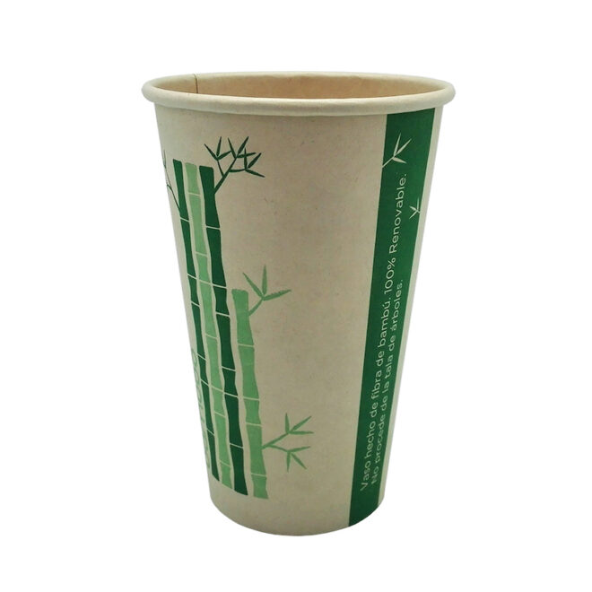 Vaso de bambú - 360 ml. / 12 oz. - Ø 90 mm.