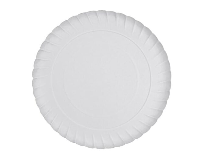 Bandeja cartón circular 25 cm.