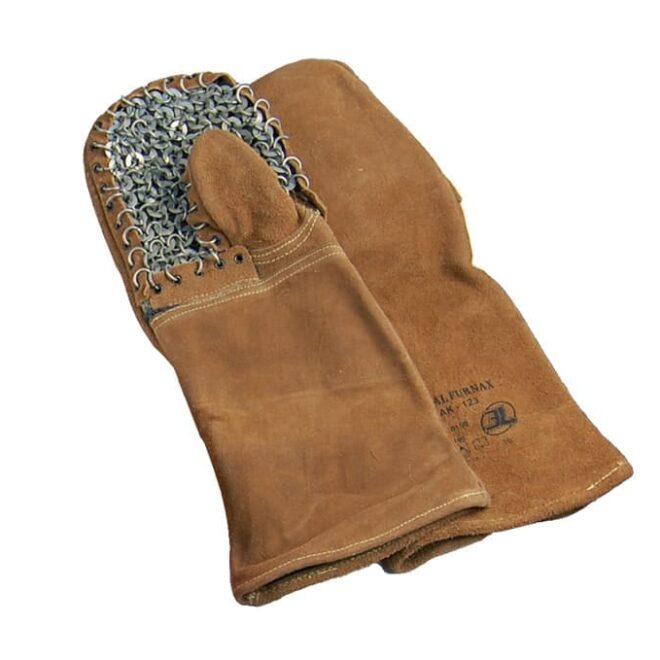 Guantes manopla horno malla