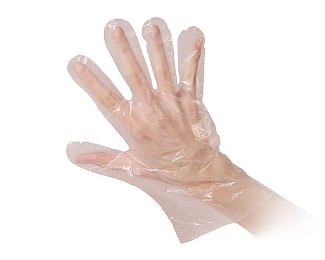 Guantes polietileno