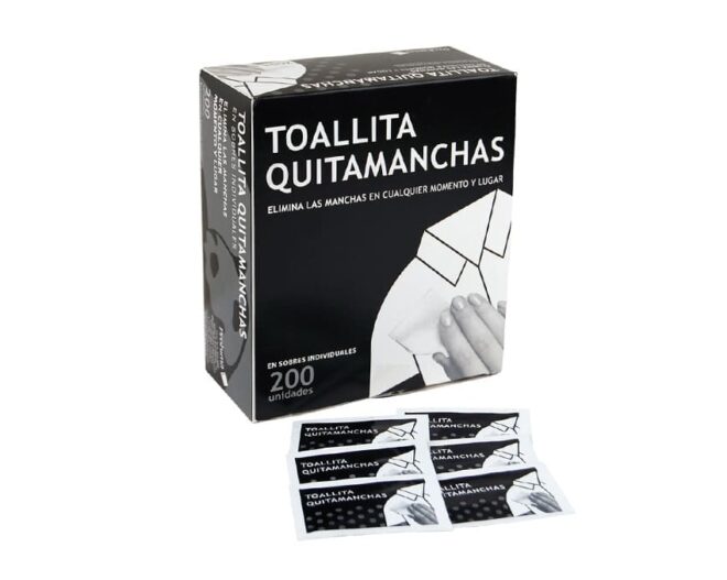 Toallitas quitamanchas