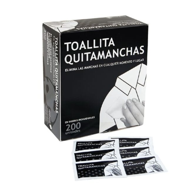 Toallitas quitamanchas