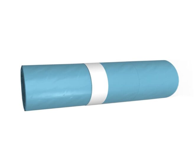 Saco de basura 80 x 105 cm. Azul