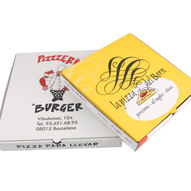 Caja de pizza personalizada