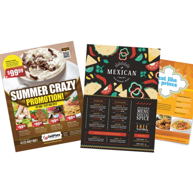 Flyer restaurantes