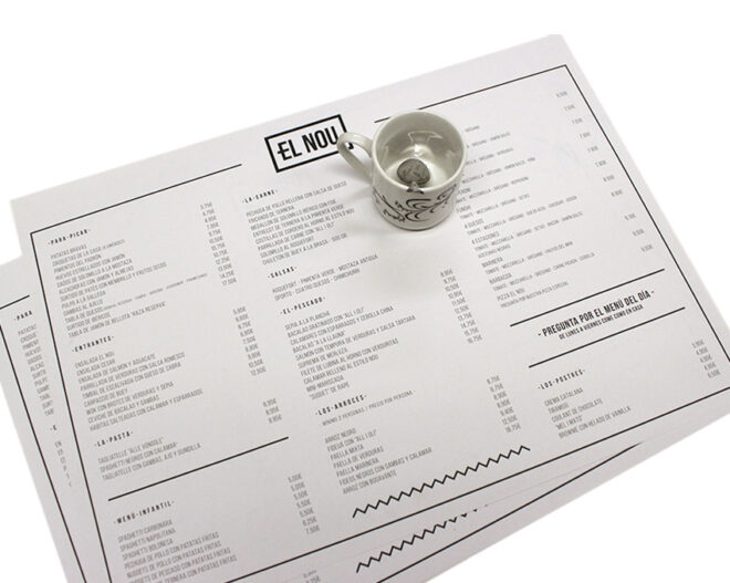 Mantel personalizado restaurantes
